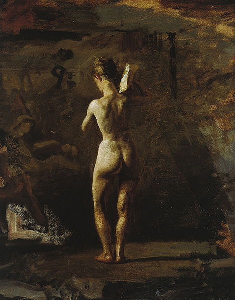 Study for William Rush Carving His Allegorical Figure of the Schuylkill